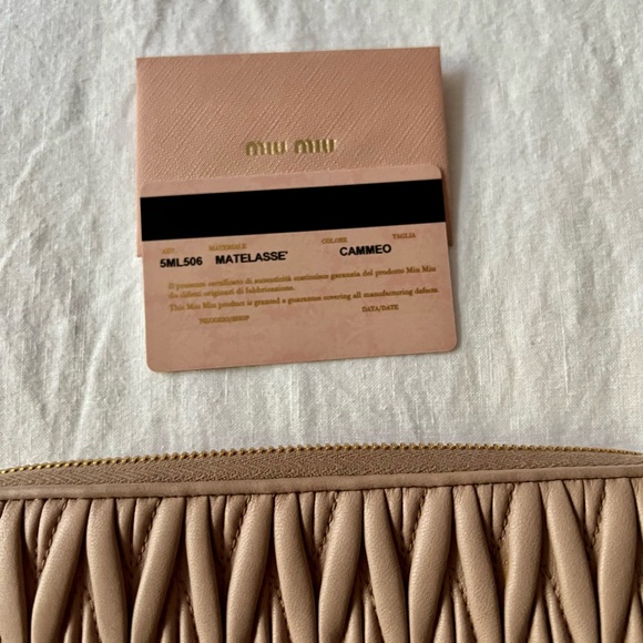 MIU MIU leather wallet - Picture 4 of 5